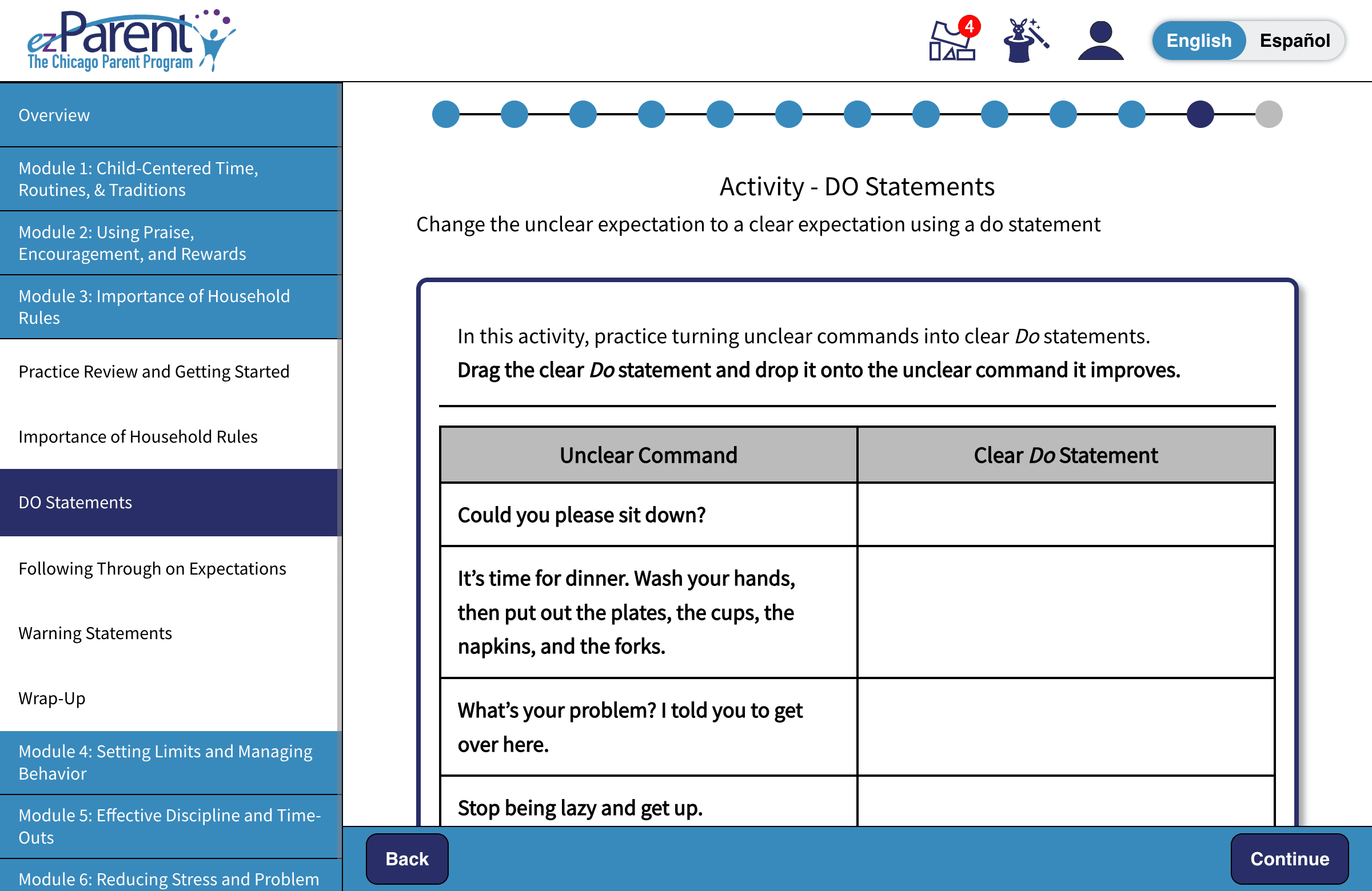 ezParent parent lesson